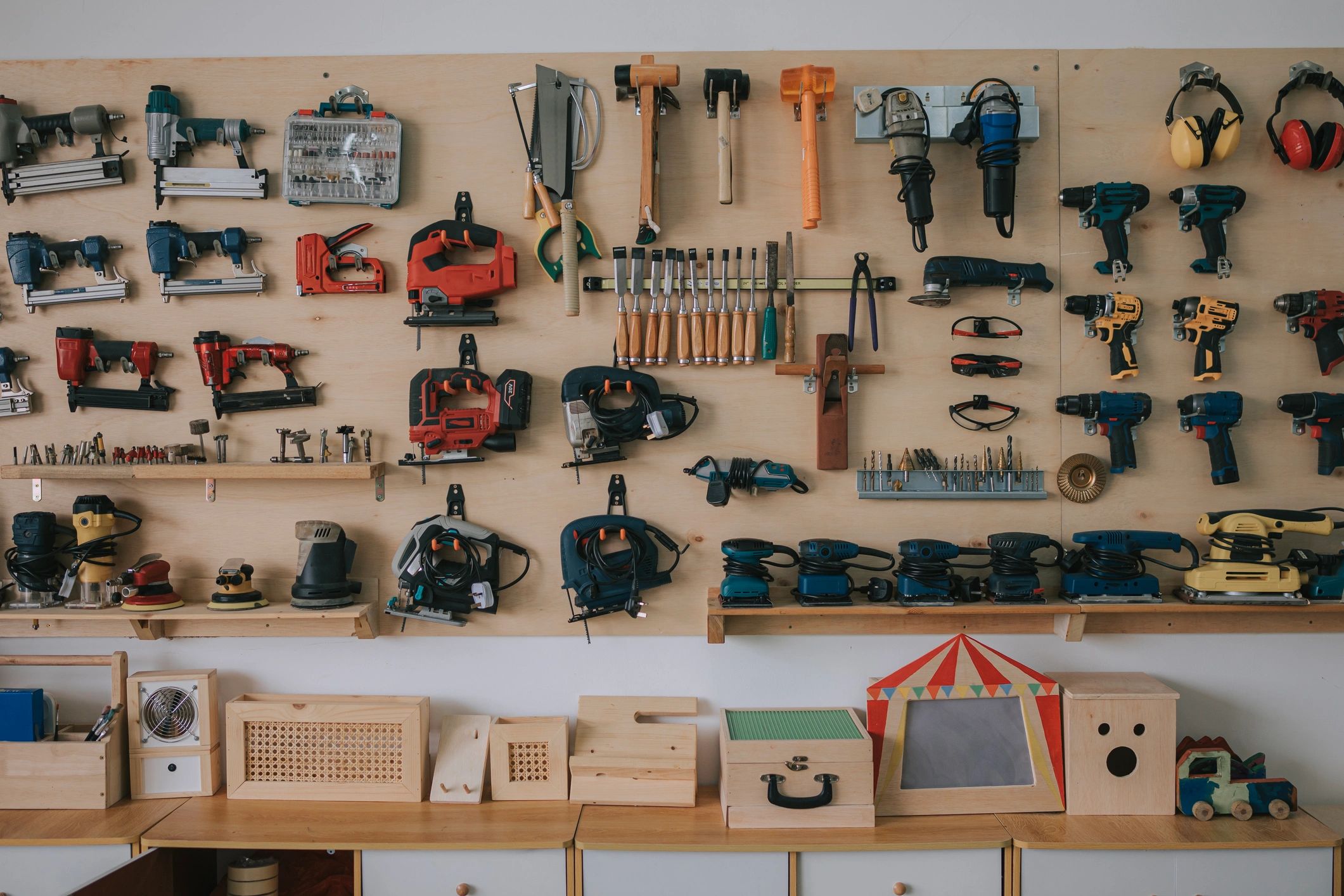Tools on a workbench representing hands-on maintenance work