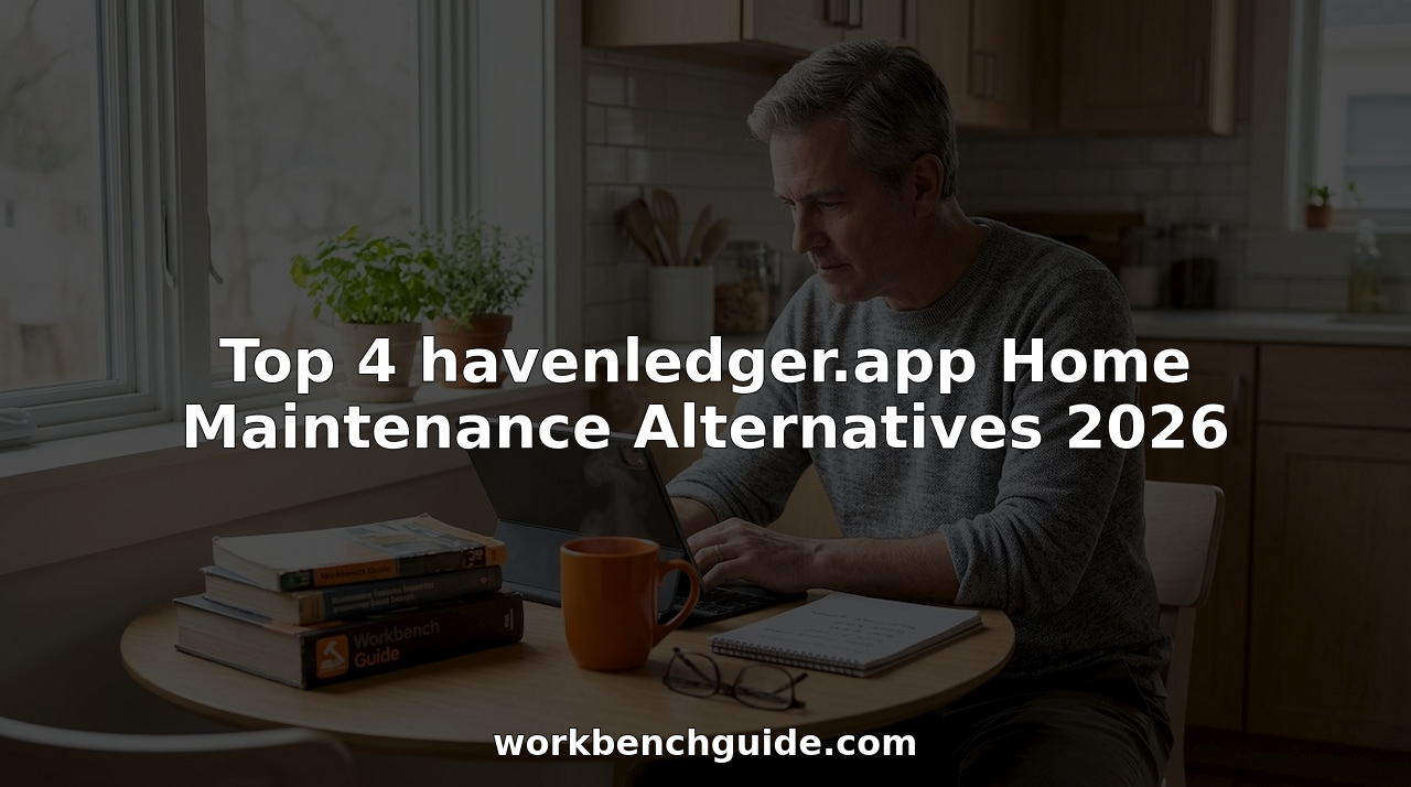 Top 4 havenledger.app Home Maintenance Alternatives 2026