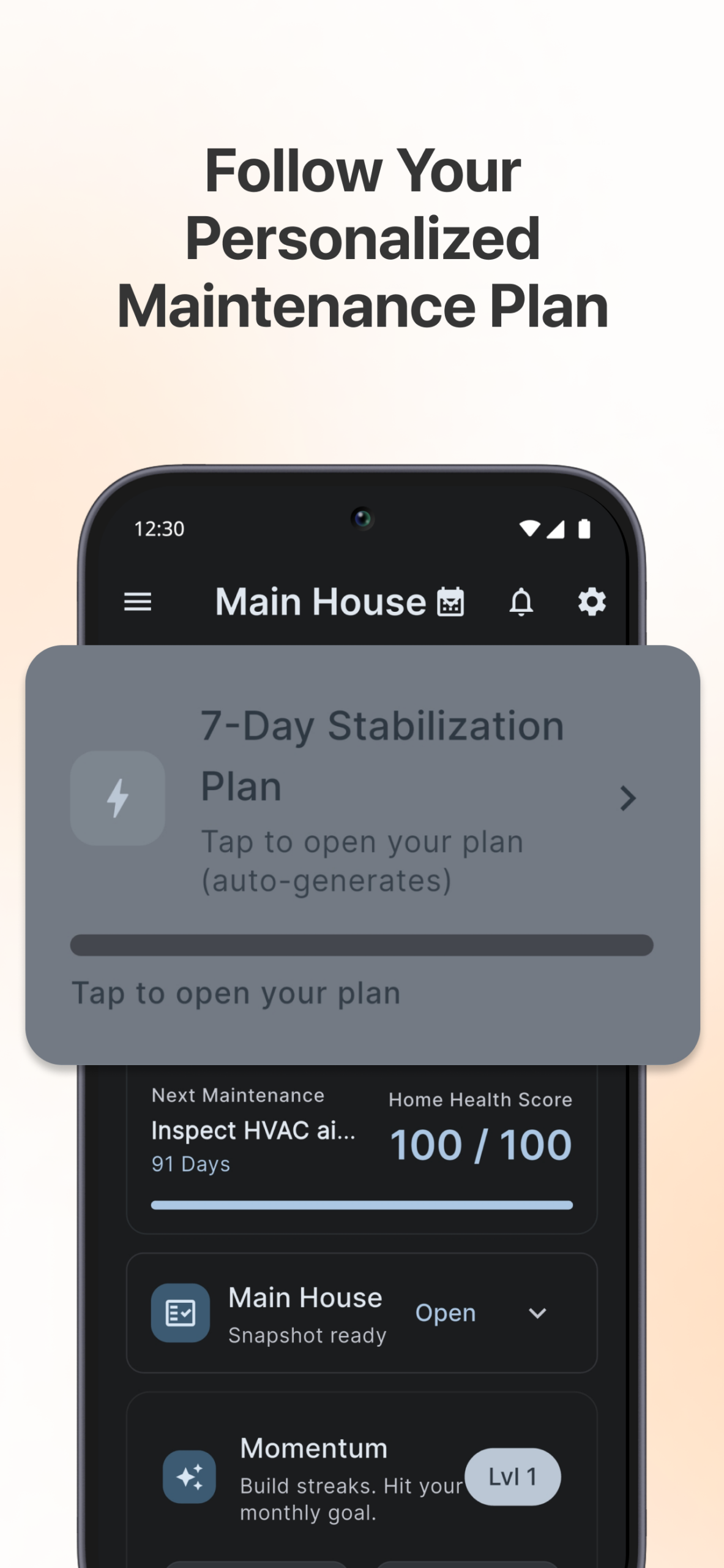WorkbenchGuide mobile app checklist screen