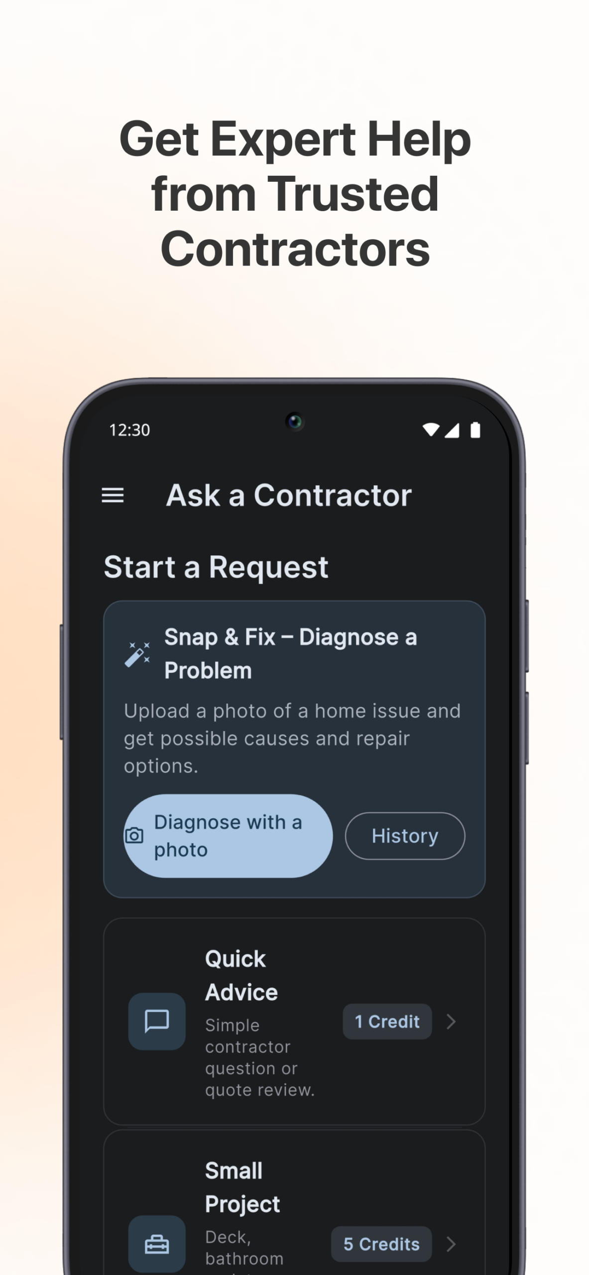 WorkbenchGuide mobile app task tracking screen