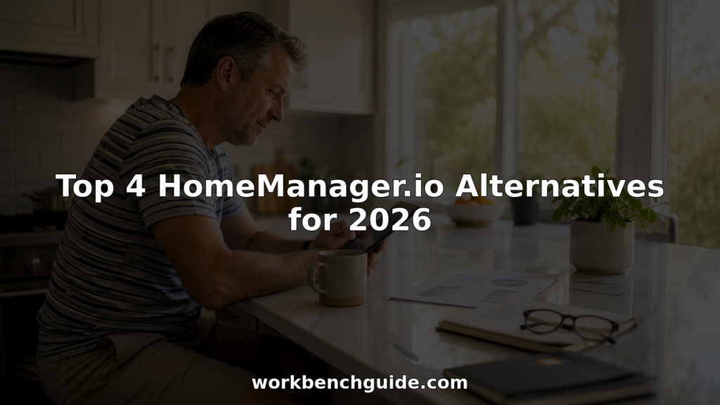 Top 4 HomeManager.io Alternatives for 2026